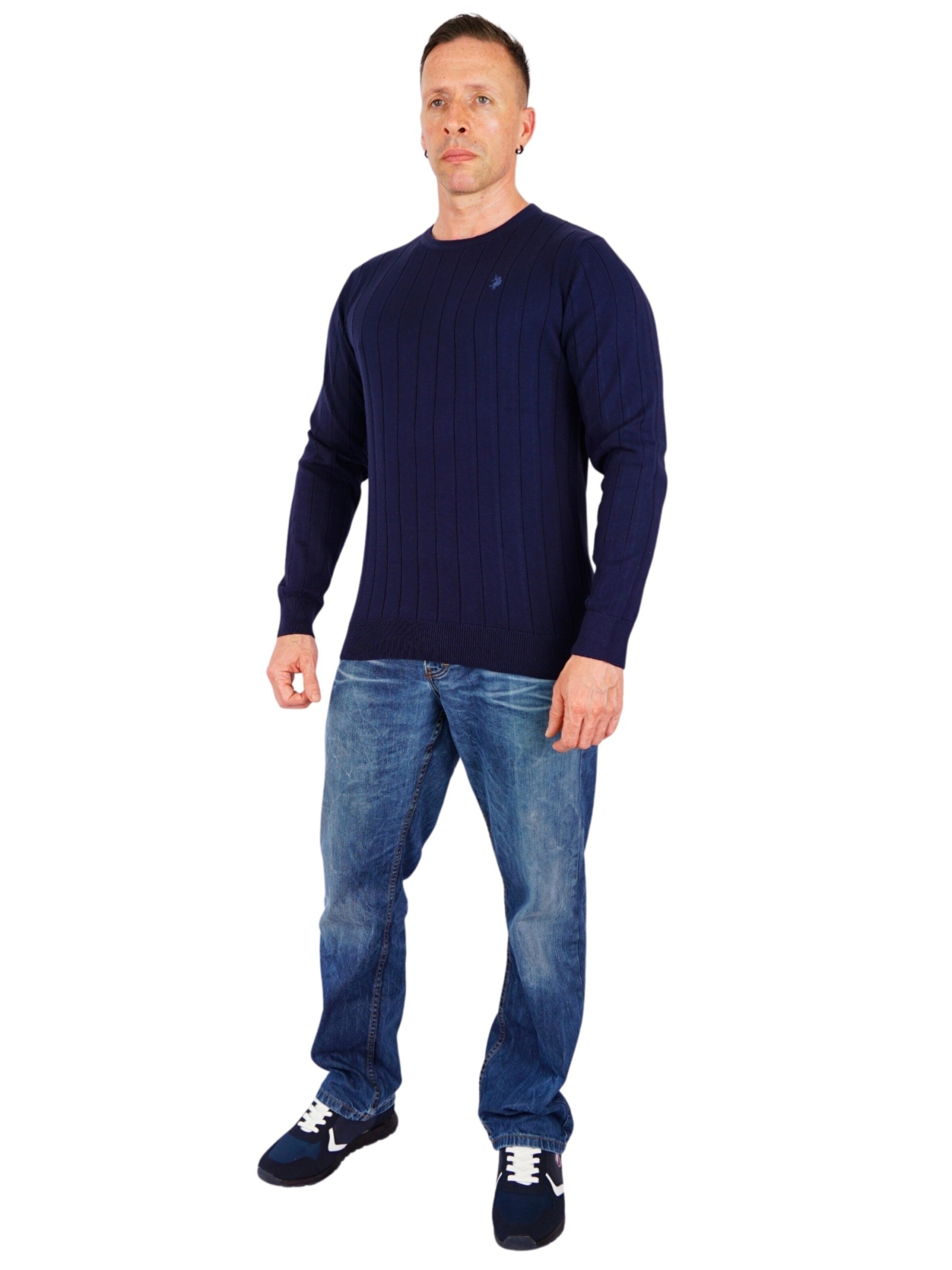 U.S. POLO ASSN. Pullover i blå