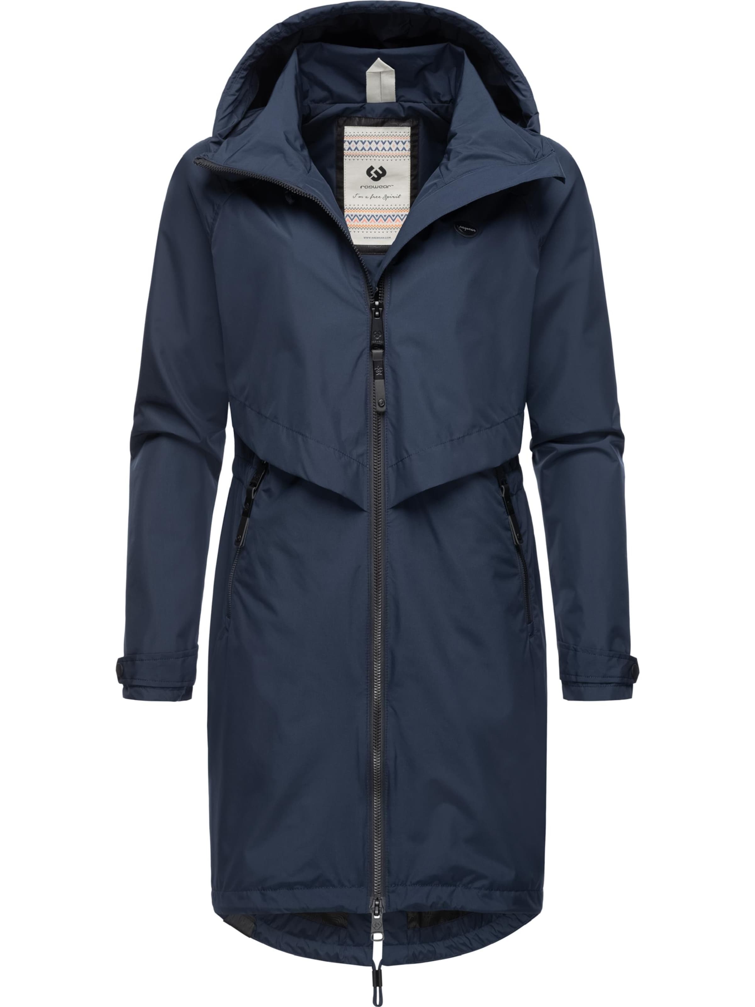 Manteau fonctionnel 'Frodik' Ragwear en bleu