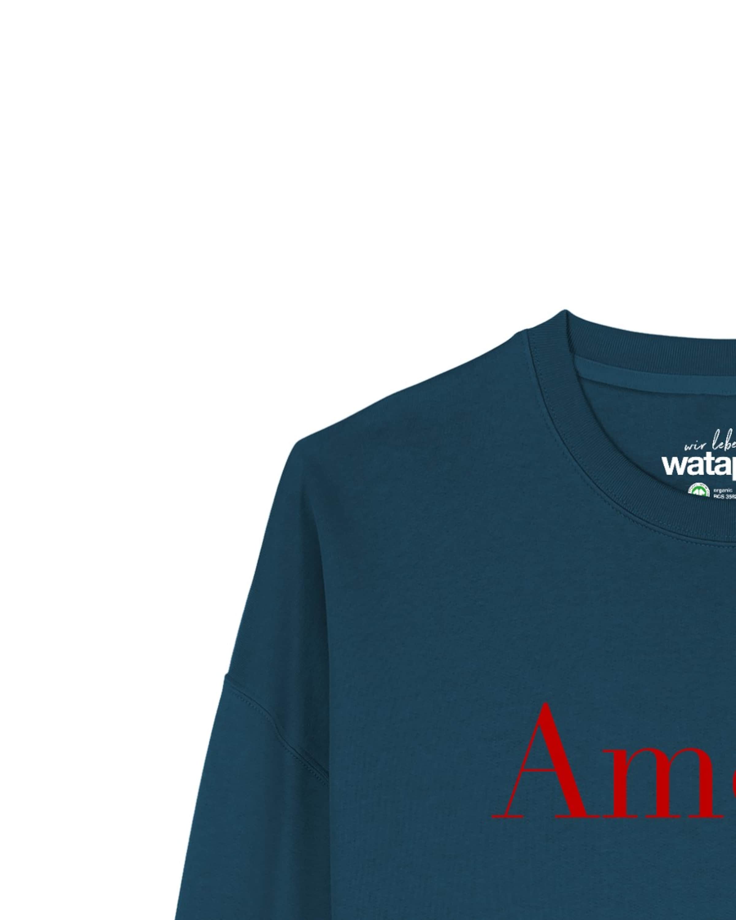 Sweat-shirt 'Amore ' Watapparel en vert