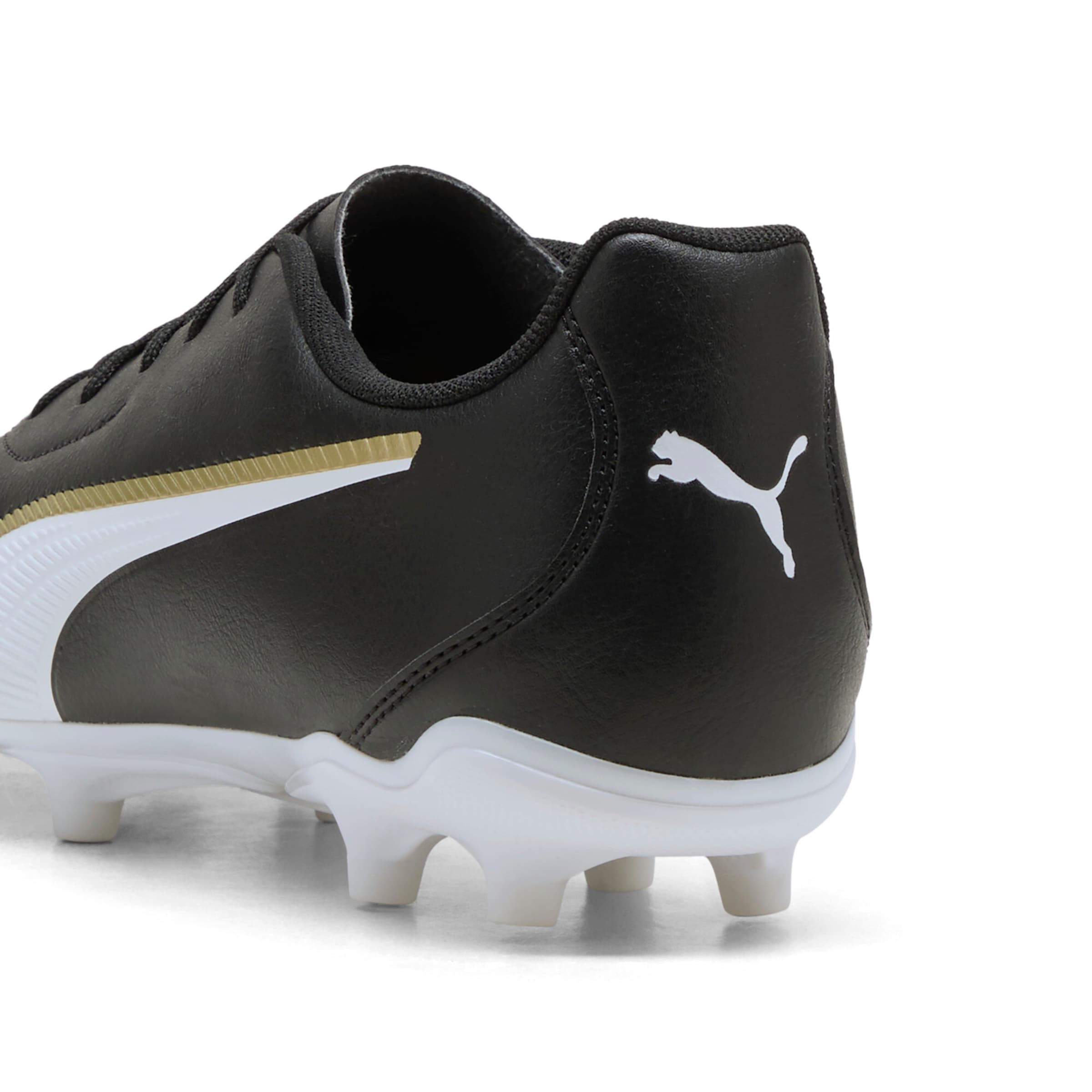 PUMA Soccer Cleats in Black