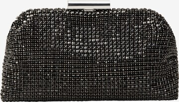 faina Clutch in Black: front