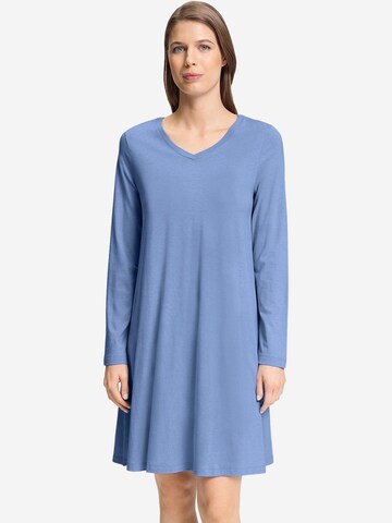 Hanro Nightgown 'Sleep & Lounge' in Blue