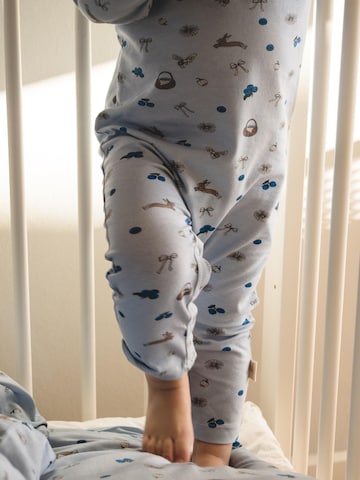 LouieLouie Nachtkledij 'Picnic in blue' in Blauw