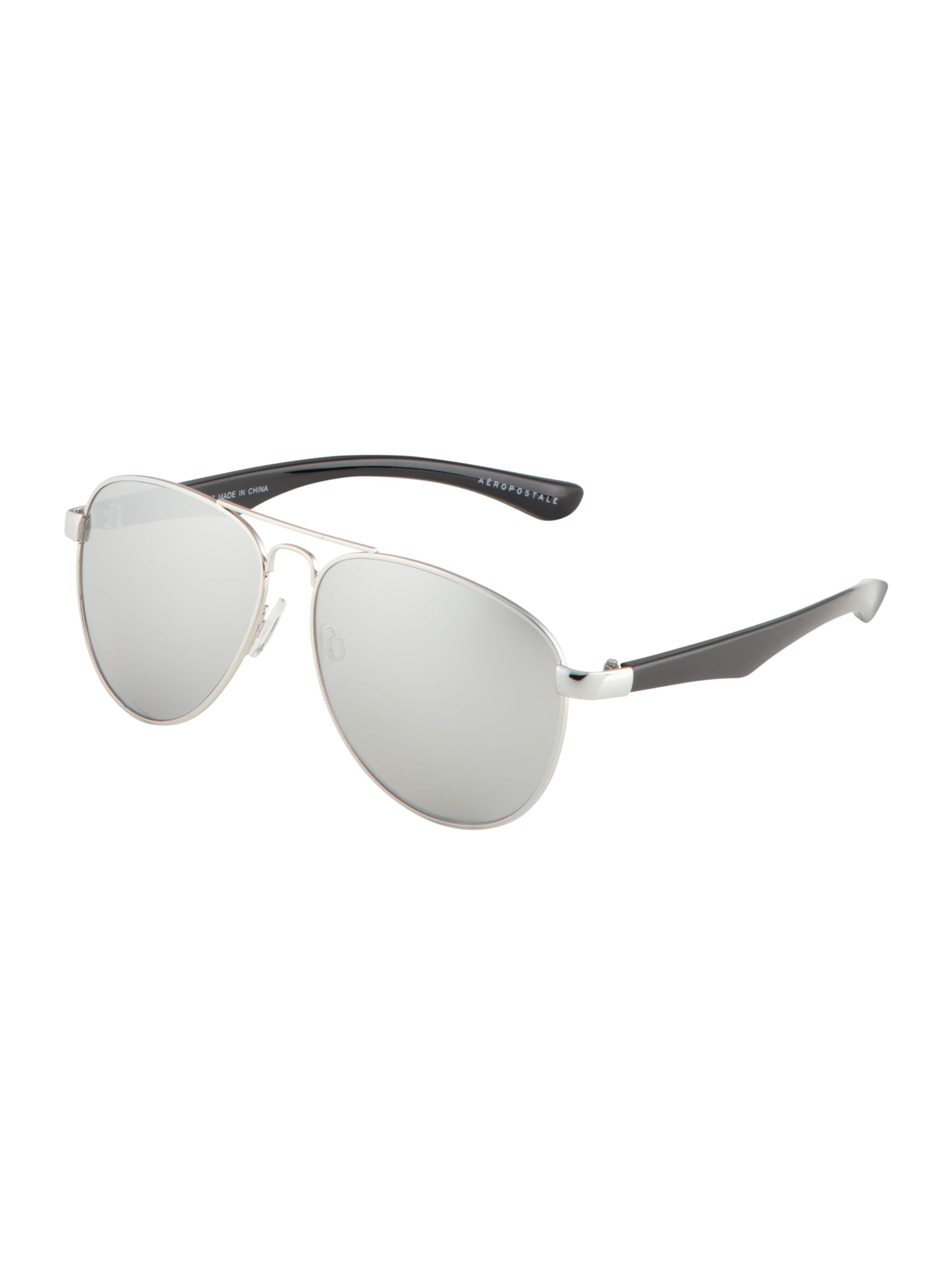 AÉROPOSTALE Sonnenbrille 'AVIATOR' in Silber: Vorderseite