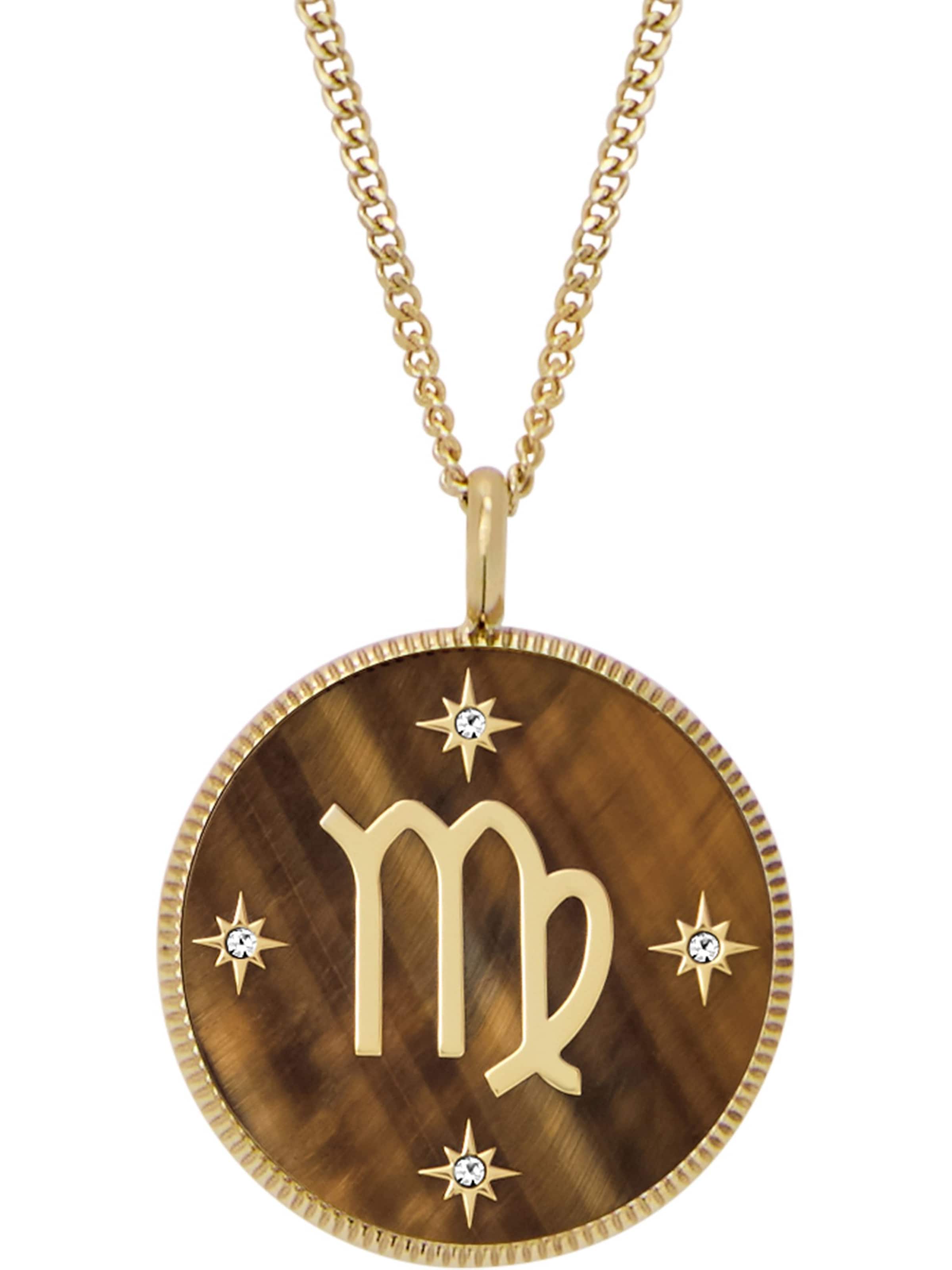 FOSSIL Necklace in Brown