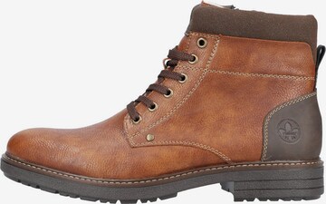 Bottines à lacets Rieker en marron