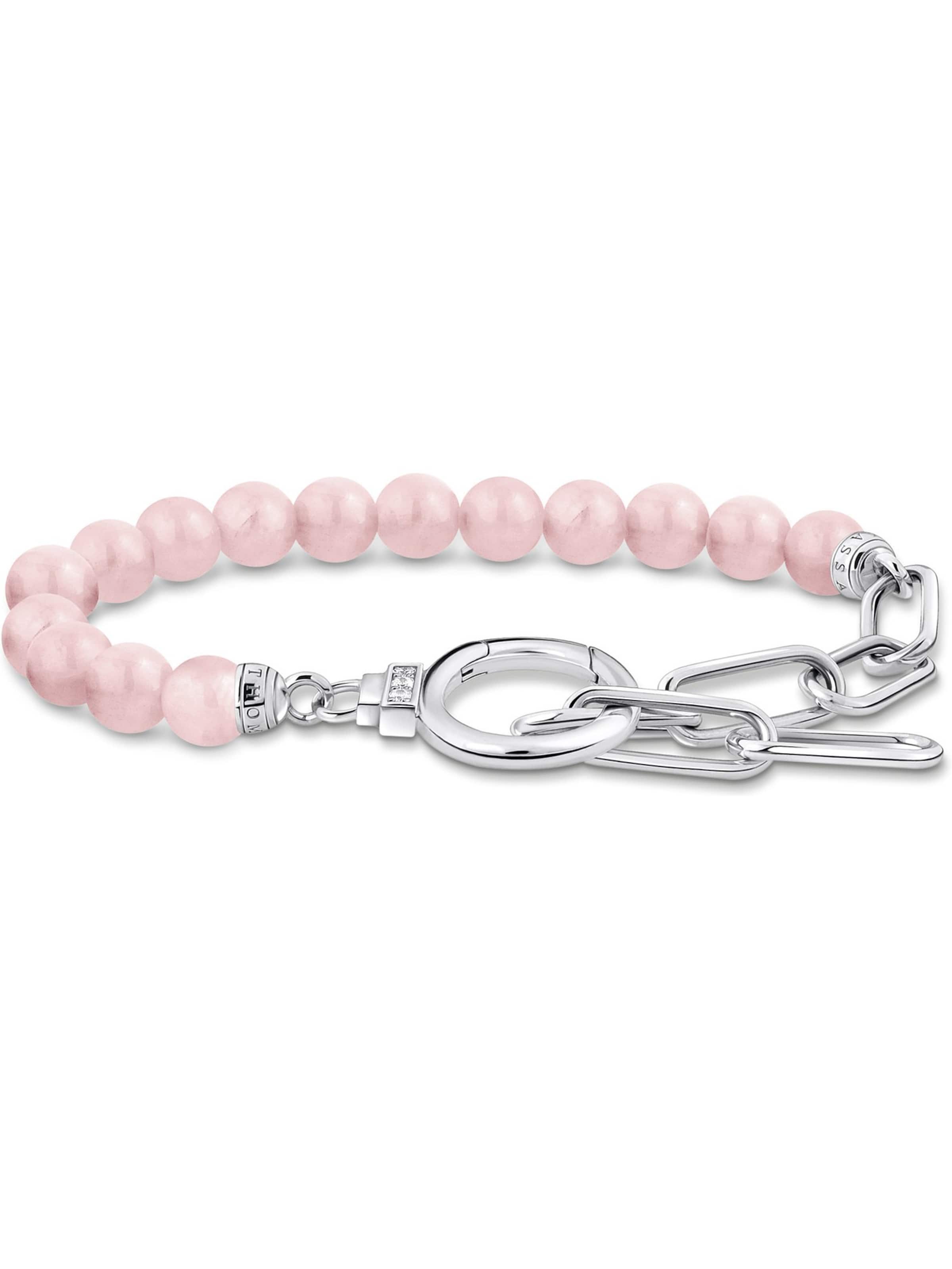 Thomas Sabo Armband in Pink: Vorderseite
