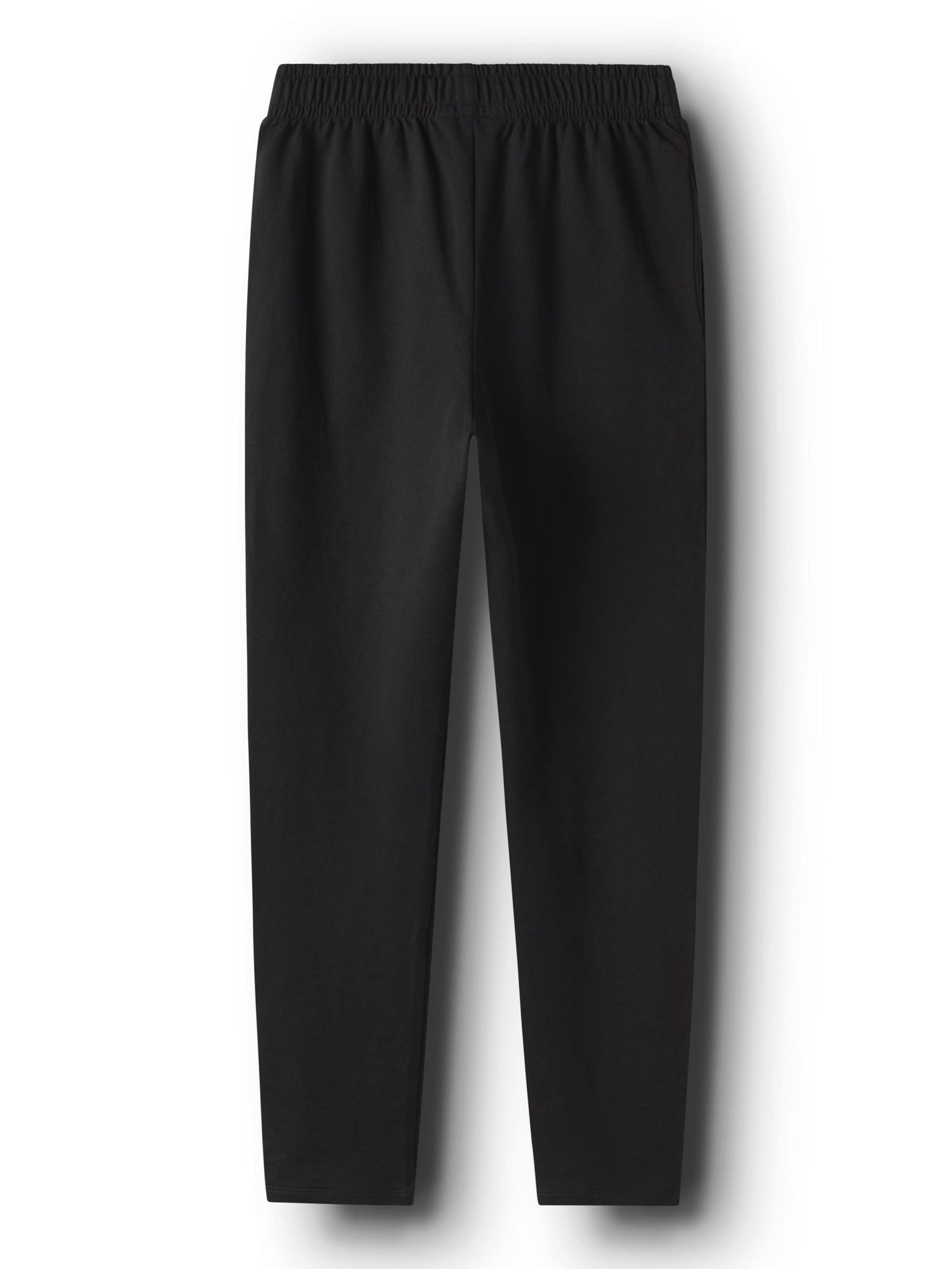 TWO SOON - Regular Calças em preto