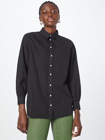 ONLY Blouse 'LORA' in Zwart: voorkant