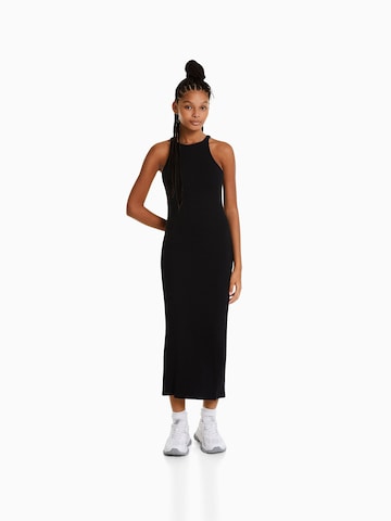 Bershka Kleid in Schwarz