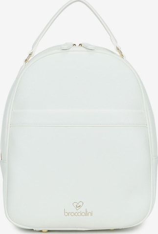 Braccialini Rucksack 'Amy' in Weiß: Vorderseite