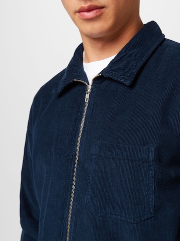 By Garment Makers Between-Season Jacket 'Matt' in Blue