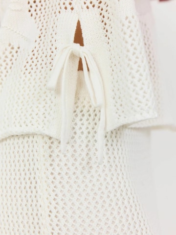 Top in maglia 'Lian 3 ' di Levete Room in bianco
