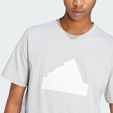 ADIDAS SPORTSWEAR Funkční tričko 'Future Icons' – šedá