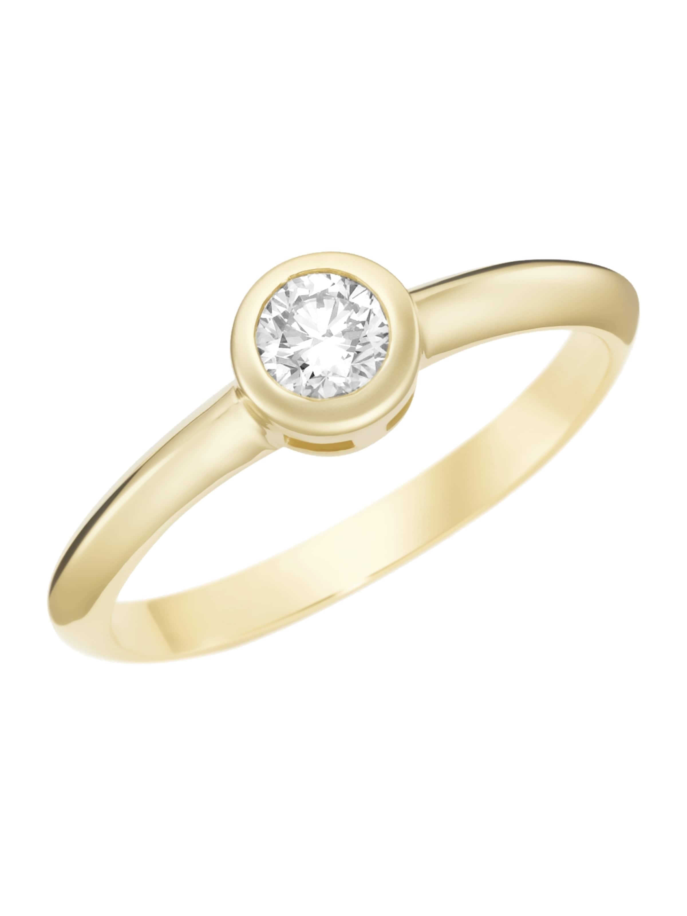 Luigi Merano - Anillo en oro: frente