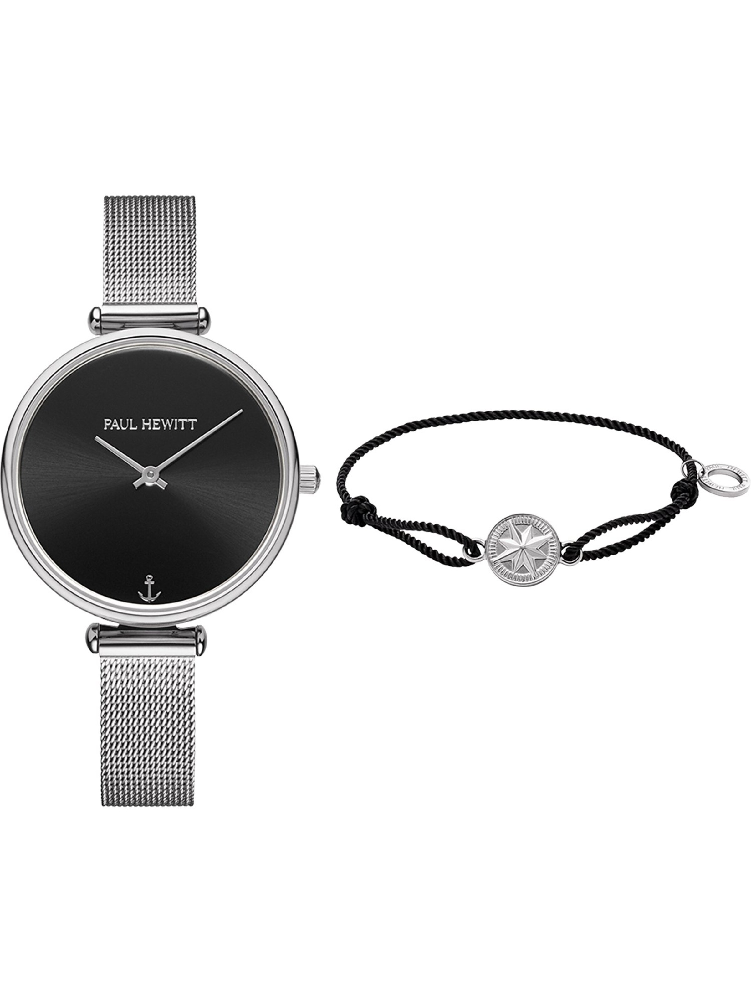 Paul Hewitt Schmuckset in Silber: Vorderseite