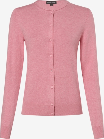 Cardigan Franco Callegari en rose : devant