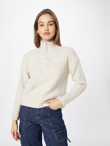 VERO MODA Pullover 'Olina' in Beige: predná strana