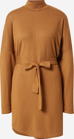 Robe 'CITY AVA' Noisy may en marron : devant