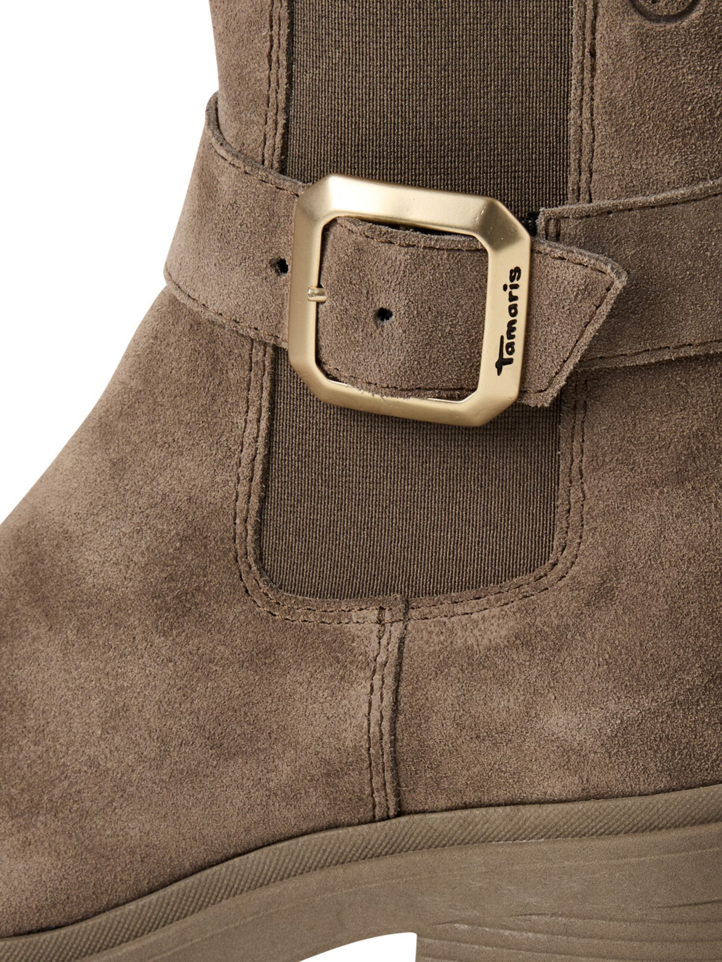 Tamaris Ботинки челси в Коричневый