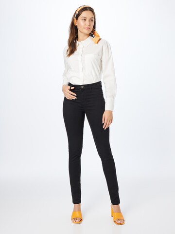 Kaffe Slimfit Jeans 'Laura' in Zwart