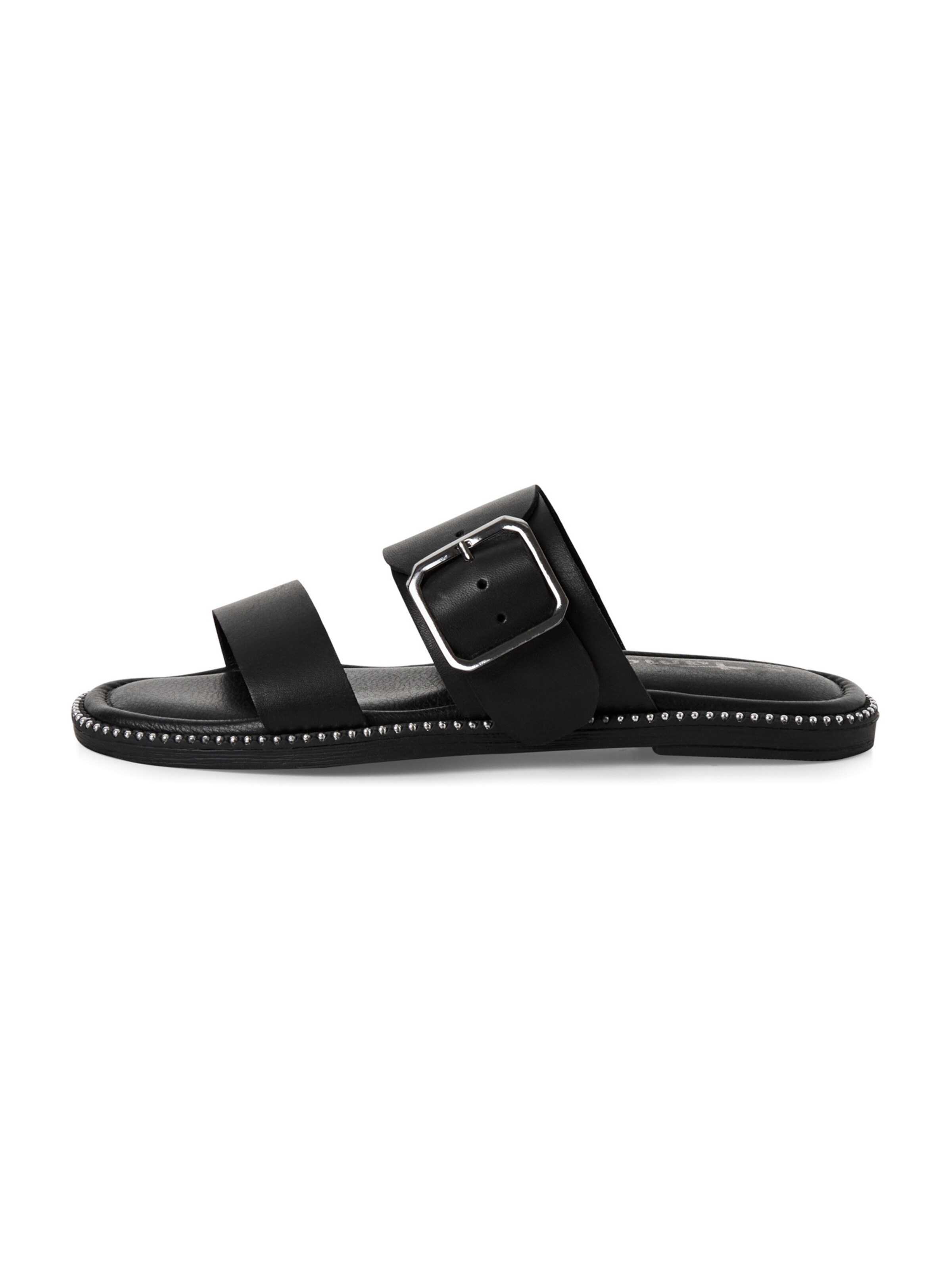 melns Tamaris Ādas čības