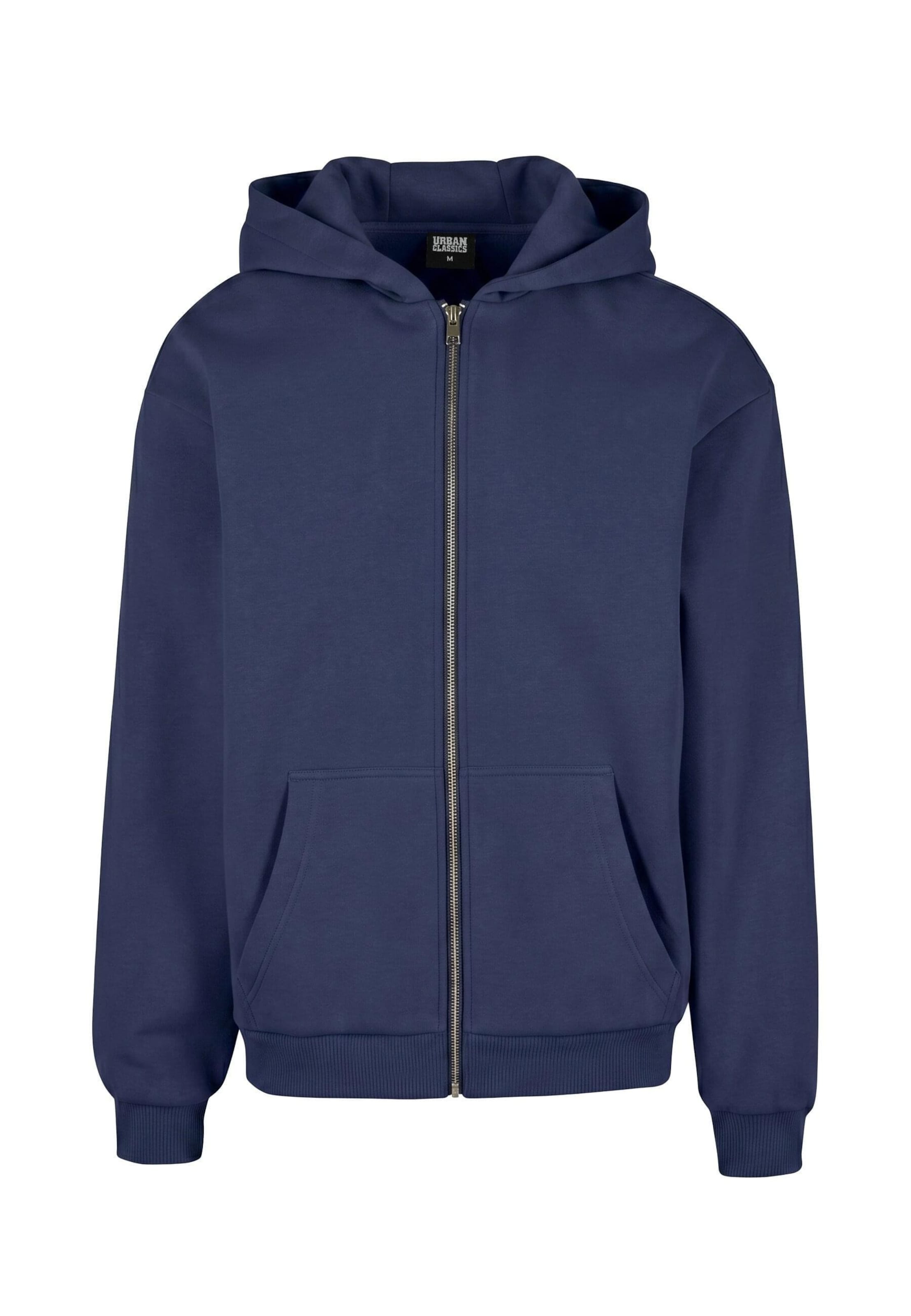 Veste de survêtement Urban Classics en bleu : devant