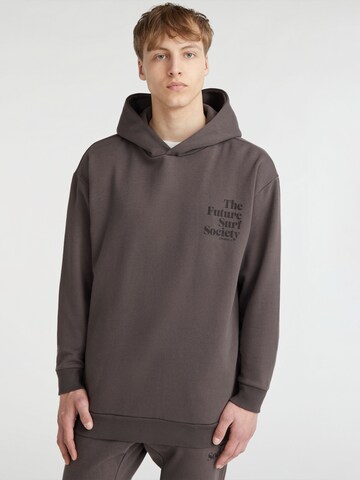 O'NEILL Sweatshirt 'Future Surf Society' in Grey: front