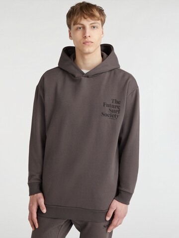 Sweat-shirt 'Future Surf Society' O'NEILL en gris : devant