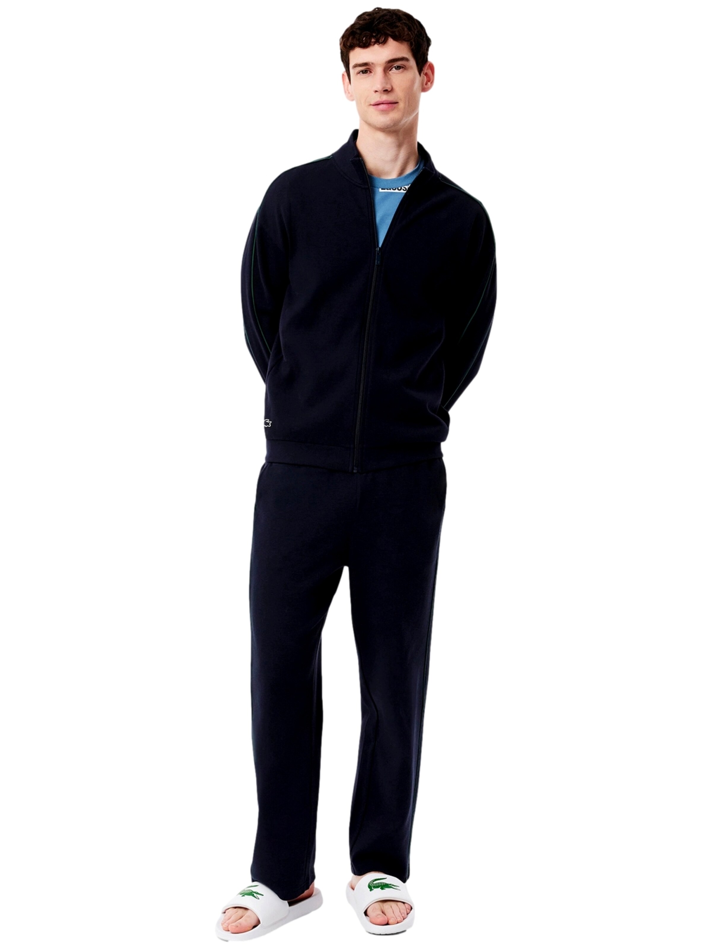 LACOSTE Loose fit Pants in Blue