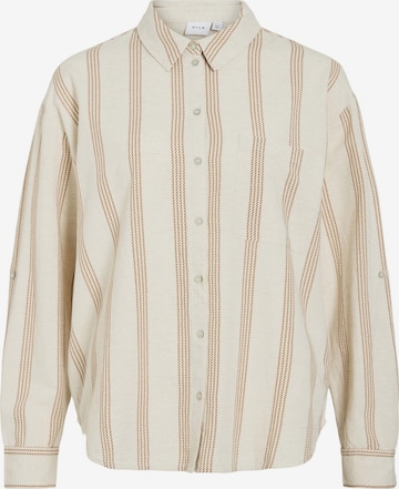 Camicia da donna di VILA in beige: frontale