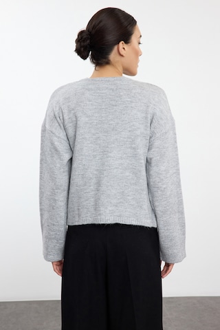 Cardigan Trendyol en gris