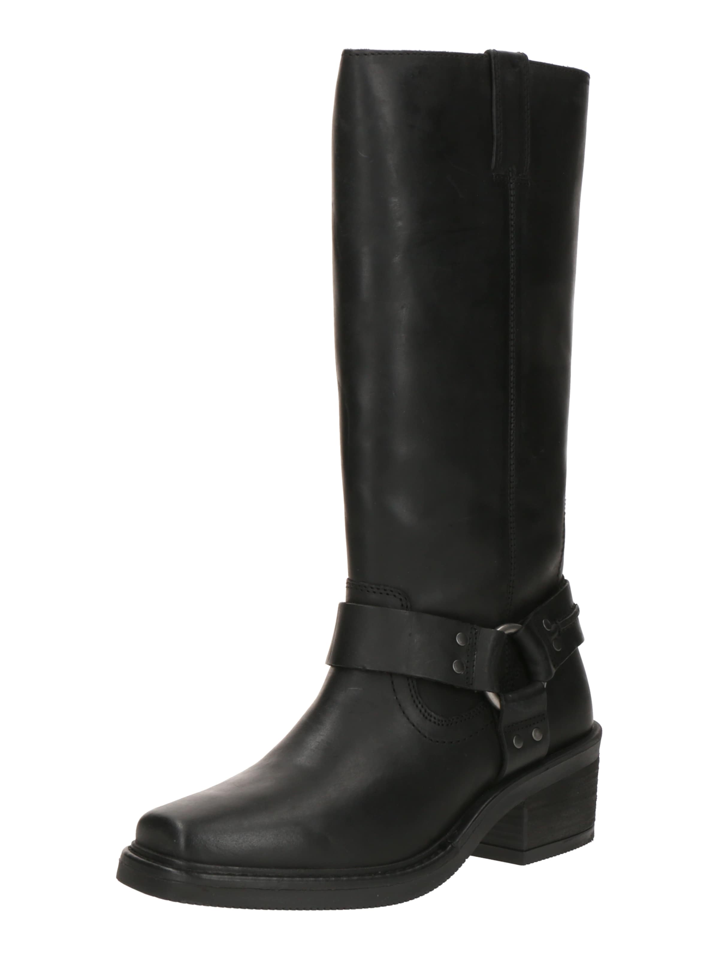 Bottes PS Poelman en noir : devant