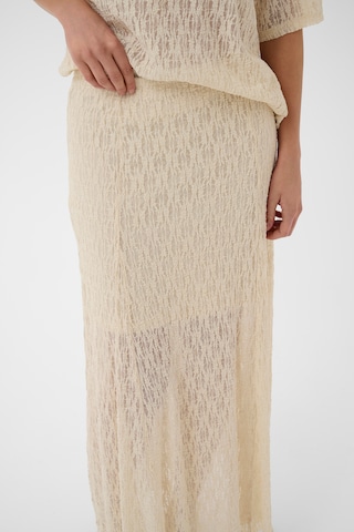 CULTURE Nederdel 'Kine' i beige