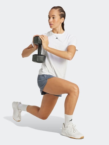 ADIDAS PERFORMANCE - Regular Calças de desporto 'Pacer Essentials' em cinzento: frente