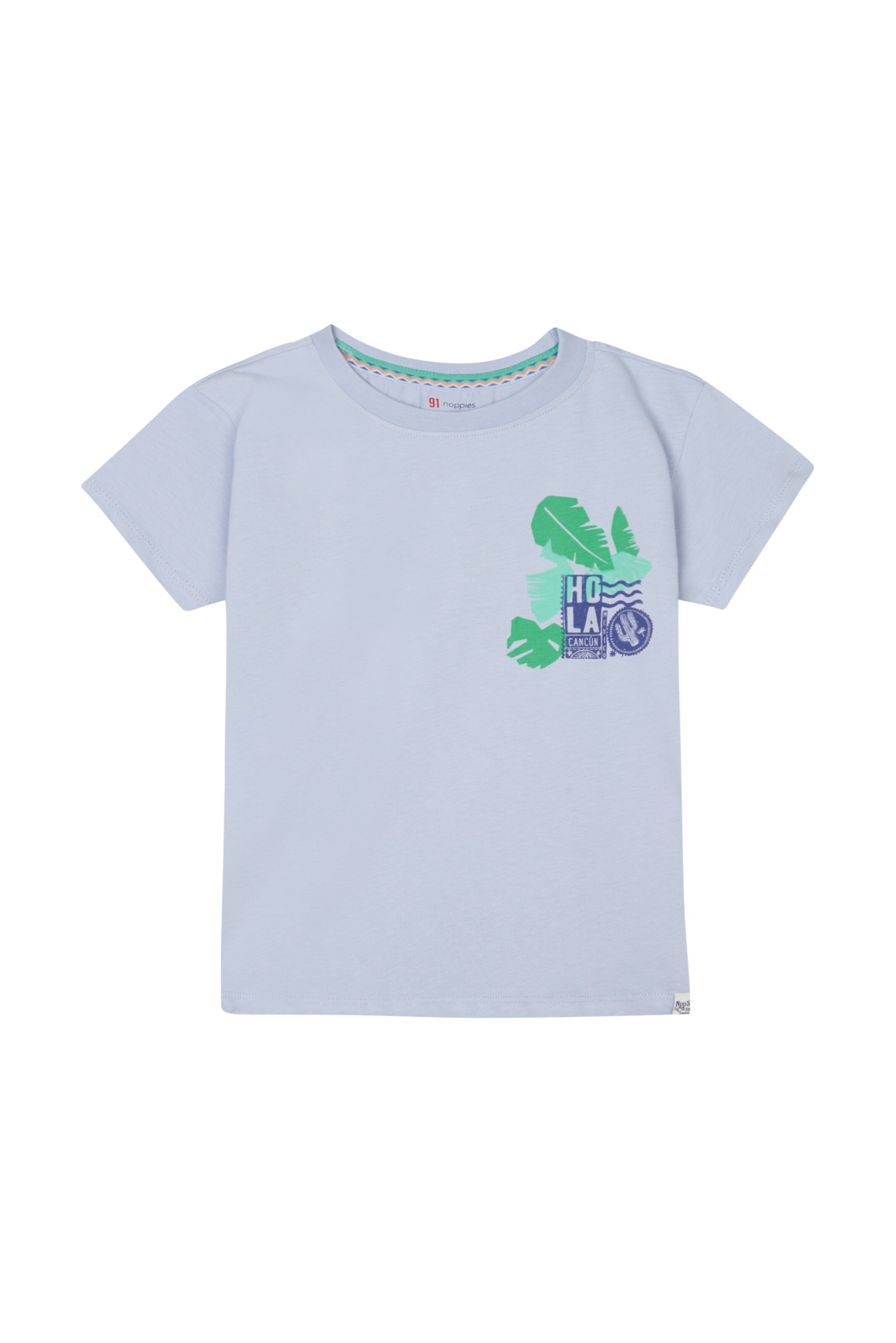 T-Shirt ' Leachville ' Noppies en bleu : devant
