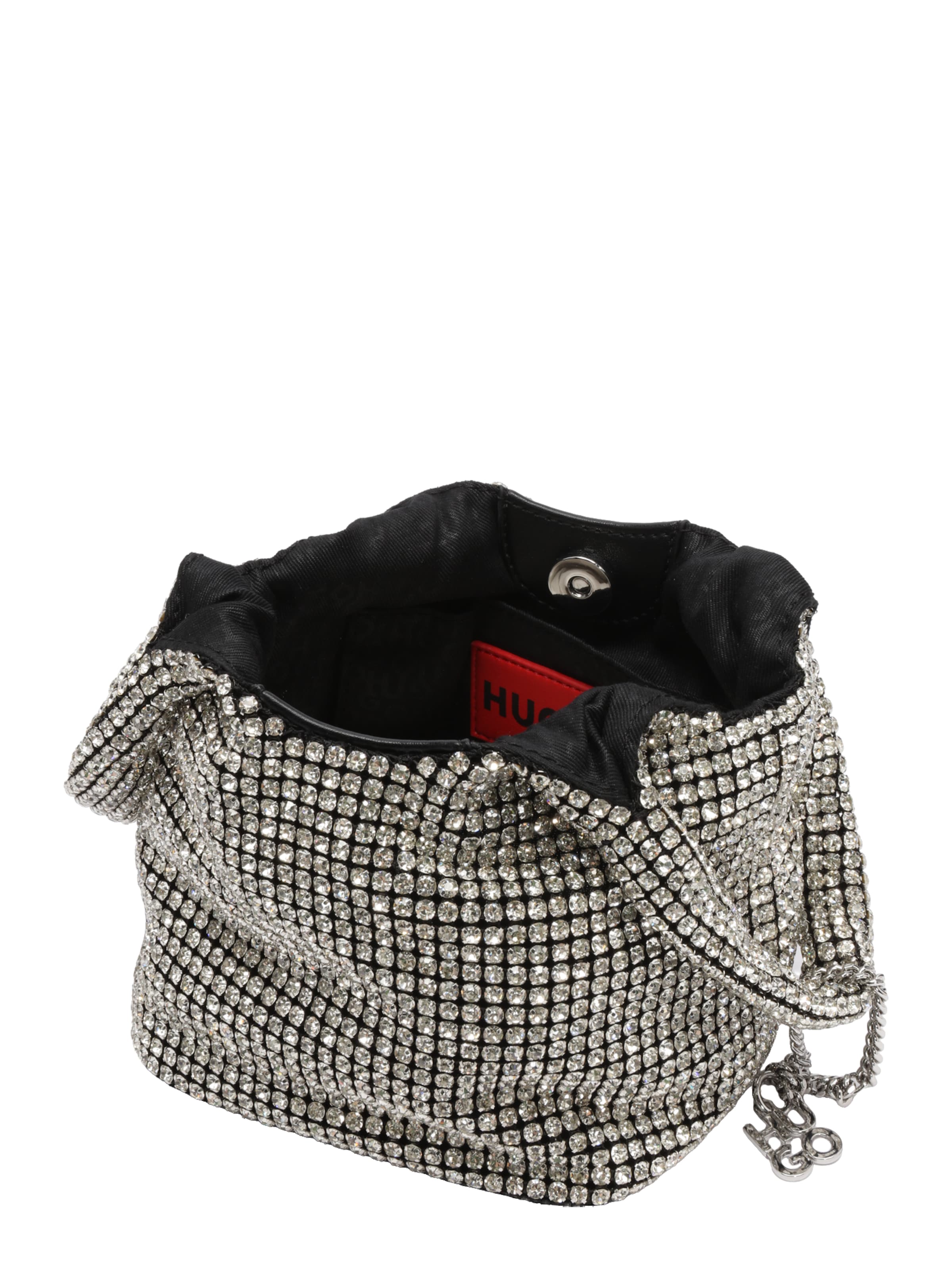 HUGO Handbag 'Liora' in Silver