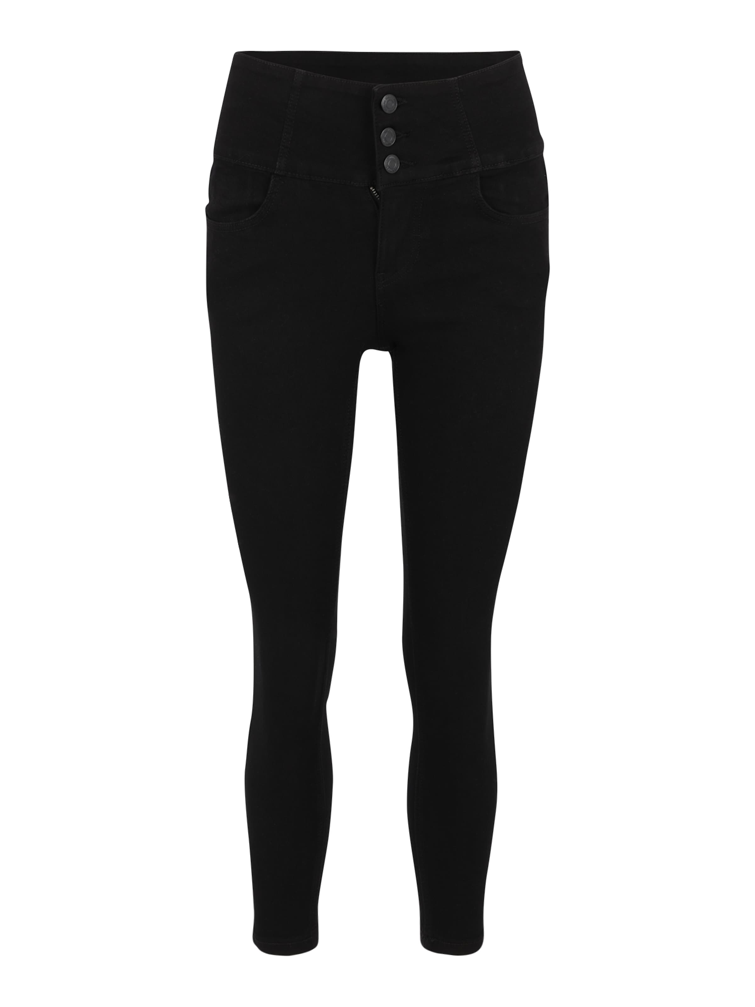 Vero Moda Petite Skinny Τζιν 'DONNA' σε μαύρο: μπροστά