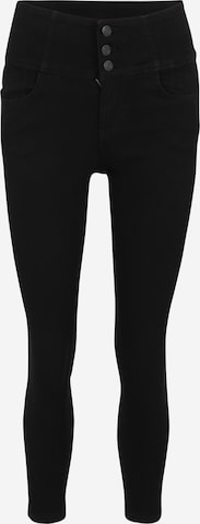 Vero Moda Petite Skinny Jeans 'DONNA' in Zwart: voorkant