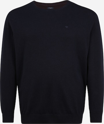 TOM TAILOR Men + Regular fit Sweater in Blue: front