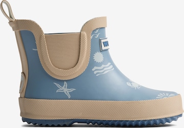 WHEAT Gumové holínky – modrá: přední strana