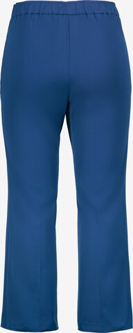 Ulla Popken Regular Pantalon '800762' in Blauw