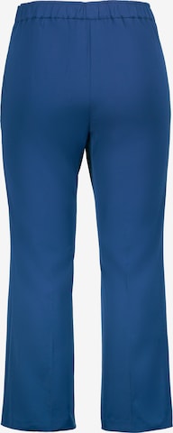 Ulla Popken Regular Pleated Pants '800762' in Blue