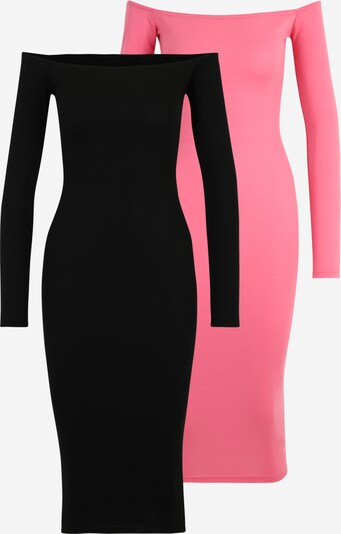 Missguided Tall Vestido en rosa claro / negro, Vista del producto