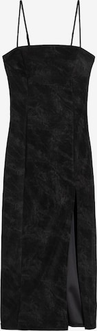 BershkaHaljina - crna boja: prednji dio