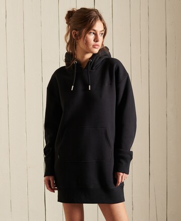 Superdry Oversized jurk in Zwart