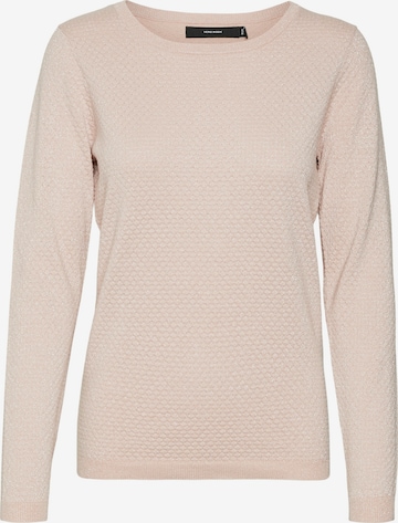 VERO MODA Sweater in Beige: front