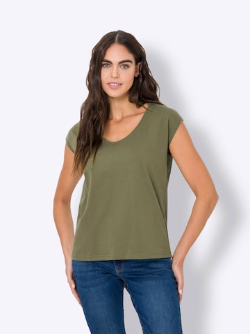 Maglietta di heine in verde: frontale