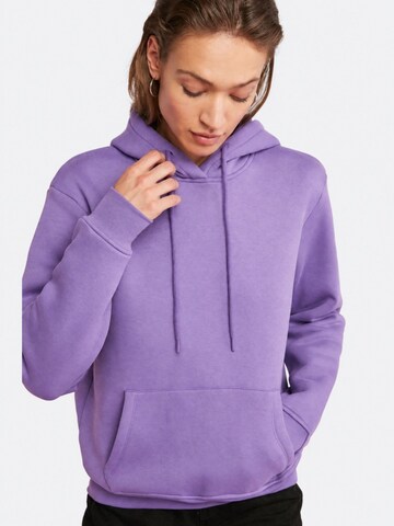 Sweat-shirt Ethiquet en violet