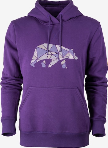 FORSBERG Sweatshirt in Purple: front